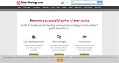 Desktop Screenshot of pokerstrategy.net
